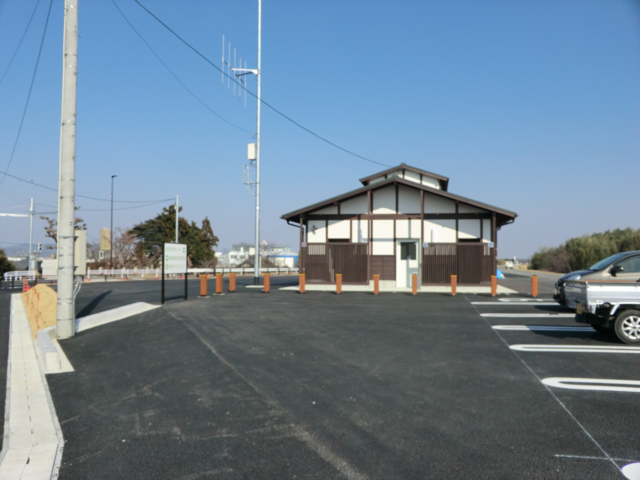 笠松町サイクリングロード中継拠点整備工事に伴う測量業務